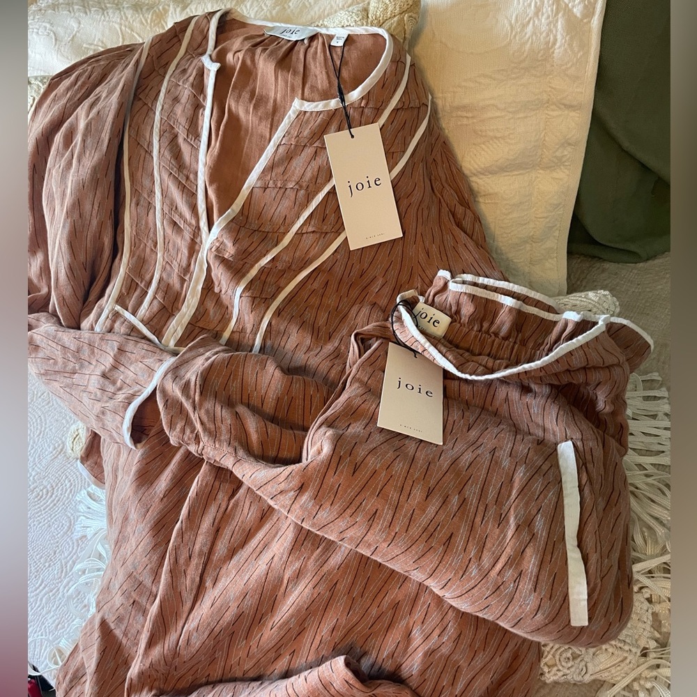 Joie Sabel Brown casual set NWT